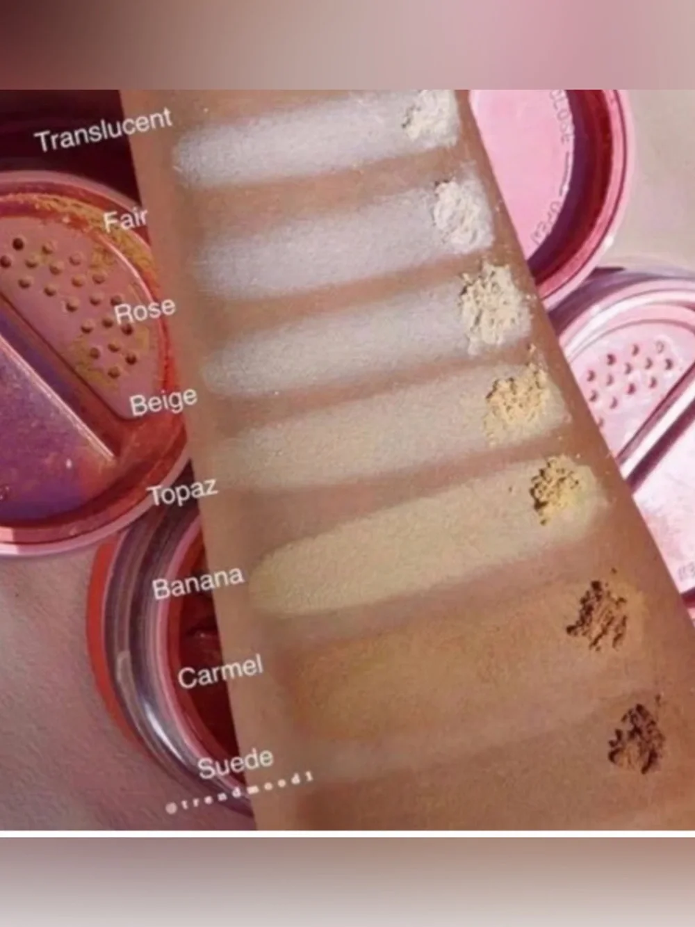 Jeffree Star Luminous Setting Powder in CARAMEL -NWB